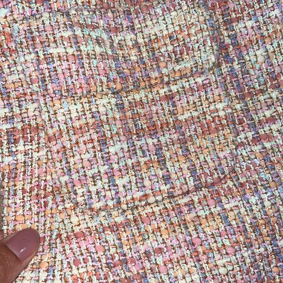 Express Pink Tweed Blazer - Picture 3 of 6